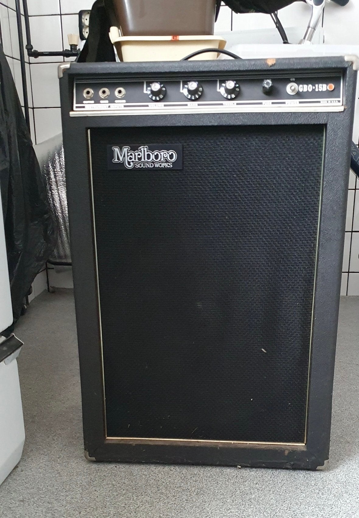 Marlboro Sound Works GBO-15B versterker, Ophalen, Gebruikt, Basgitaar, 50 tot 100 watt