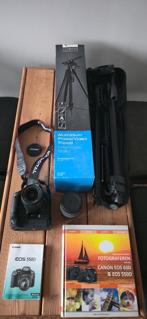 Complete Canon EOS 550D Set