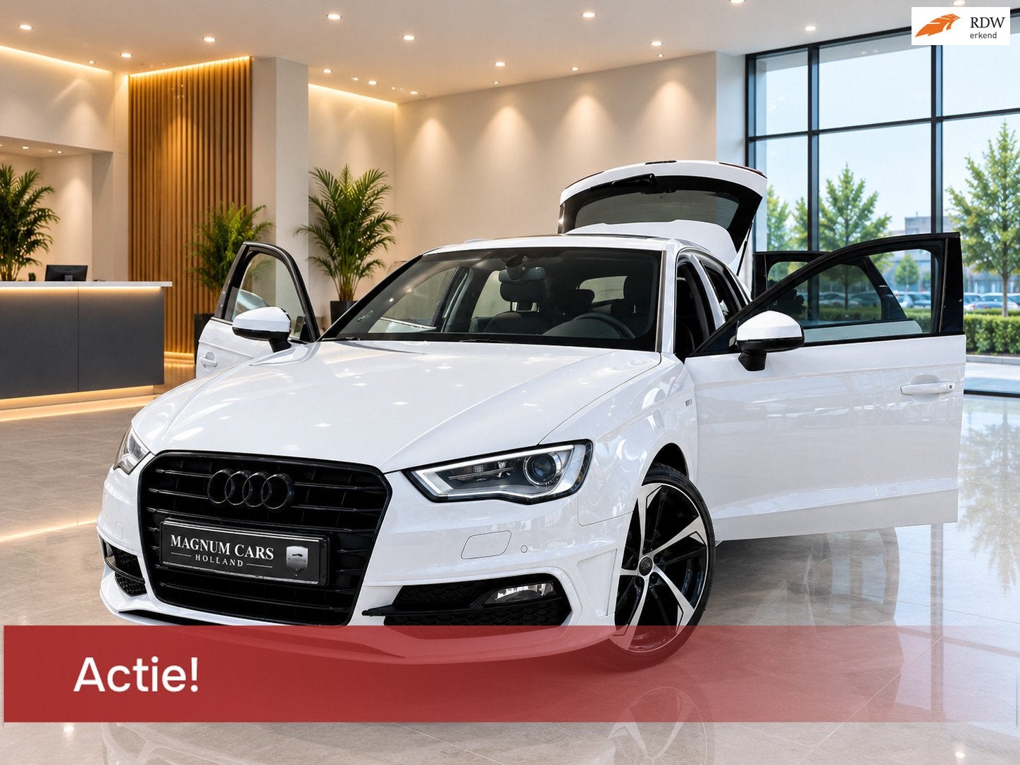 Audi A3 Sportback 1.4 TFSI S-LINE 5D NAP KM'S XENON LED NAVI, Dealer onderhouden, 125 pk, Gebruikt, Euro 6