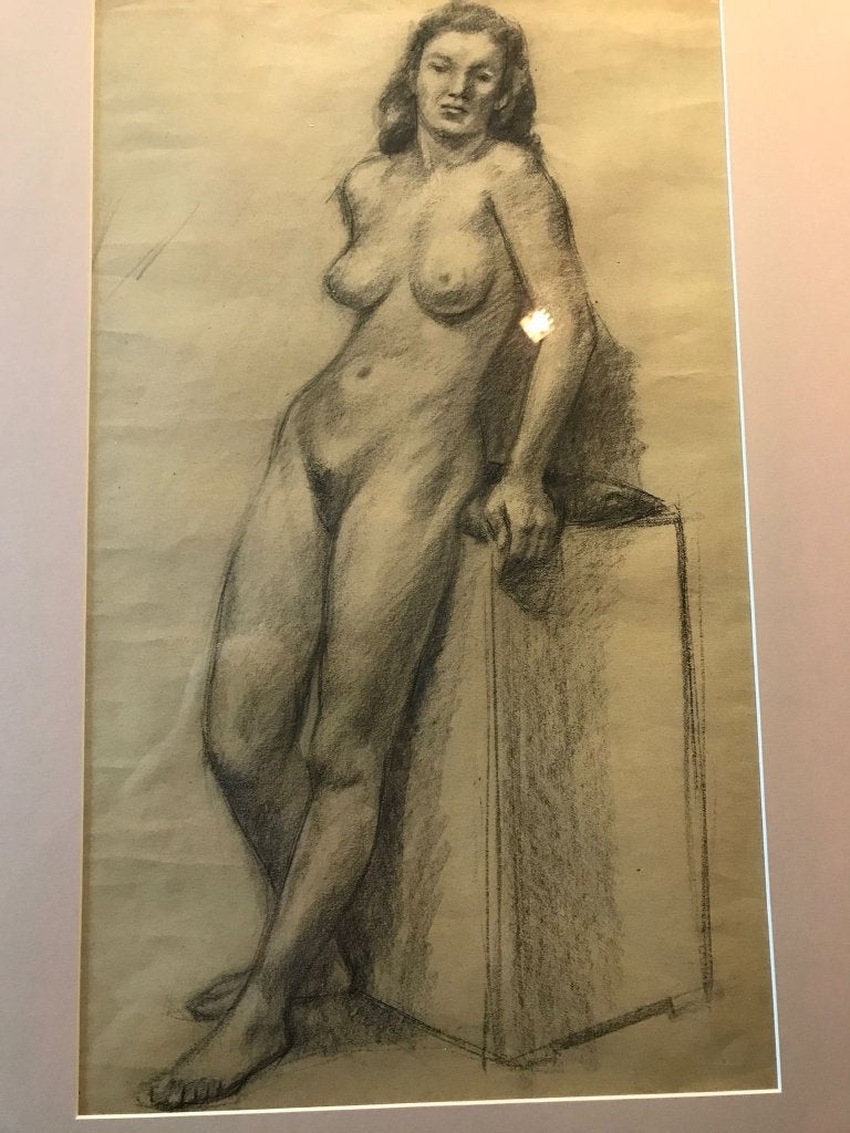 Harry Kuyten  Contékrijt, Ophalen