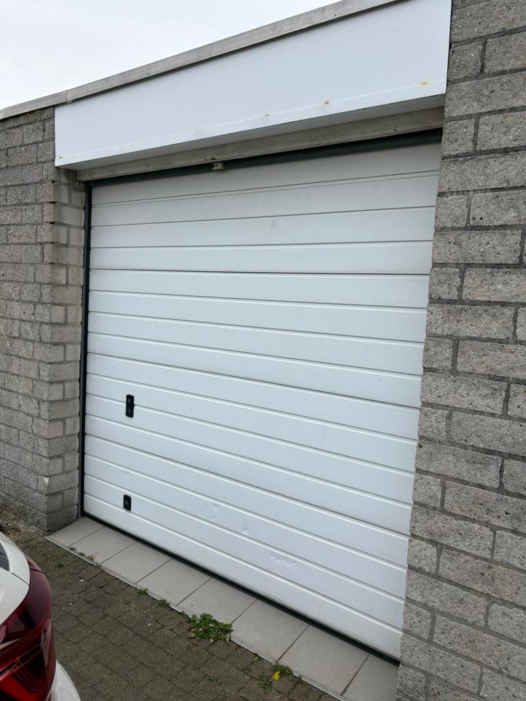 Elektrische sectionaaldeur, Doe-het-zelf en Verbouw, Ophalen, Wit, Zo goed als nieuw, 200 cm of meer