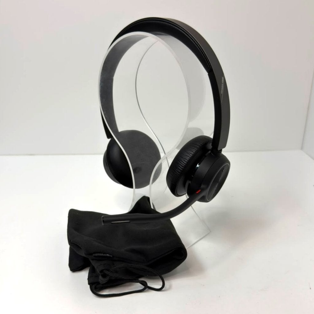 Poly Voyager 4320 UC Zwart + Dongle | Nette staat, Poly, Zo goed als nieuw, https://www.poly.com/us/en/contact, 345 Encinal Street, Santa Cruz, CA 95060, Verenigde Staten