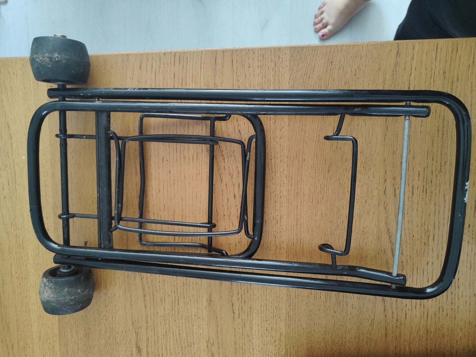 inklapbare/opvouwbare bagage trolley/wagen, Caravans en Kamperen, Caravan accessoires, Ophalen of Verzenden, Gebruikt