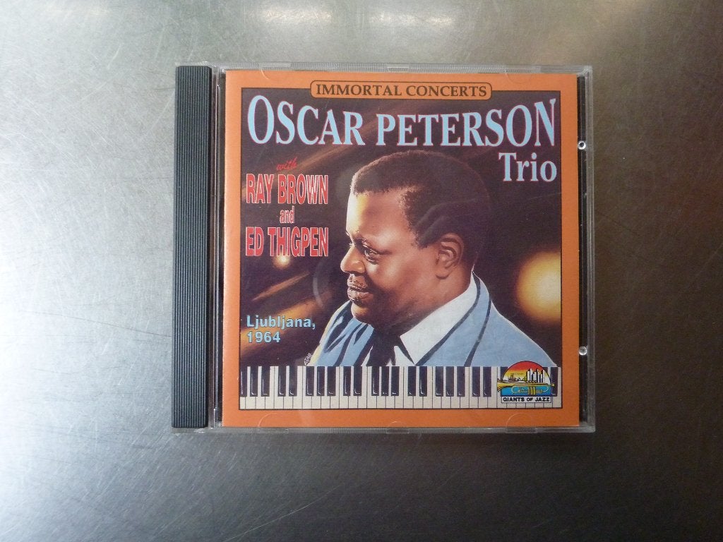 Oscar Peterson Trio (With Ray Brown) – Ljubljana 1964, Ophalen of Verzenden, Zo goed als nieuw, Jazz, Album