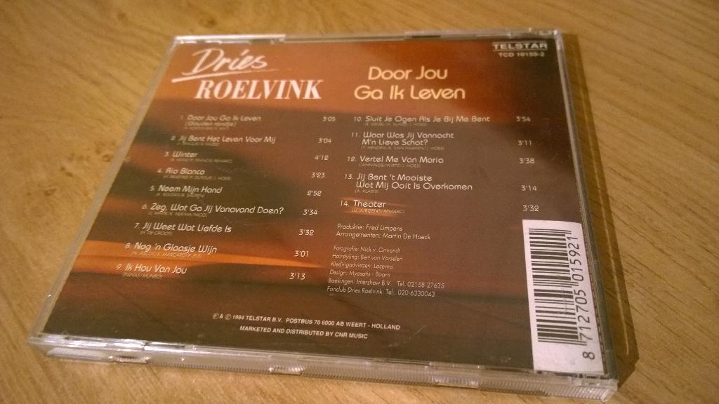 Dries roelvink ‎– door jou ga ik leven, Ophalen, Gebruikt, Levenslied of Smartlap