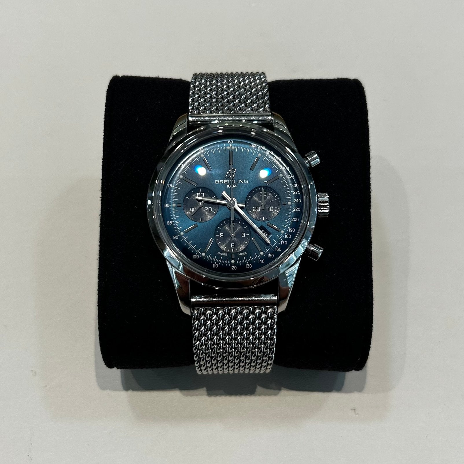 Breitling Transocean Automatic, Sieraden, Tassen en Uiterlijk, Horloges | Antiek, Ophalen, Breitling