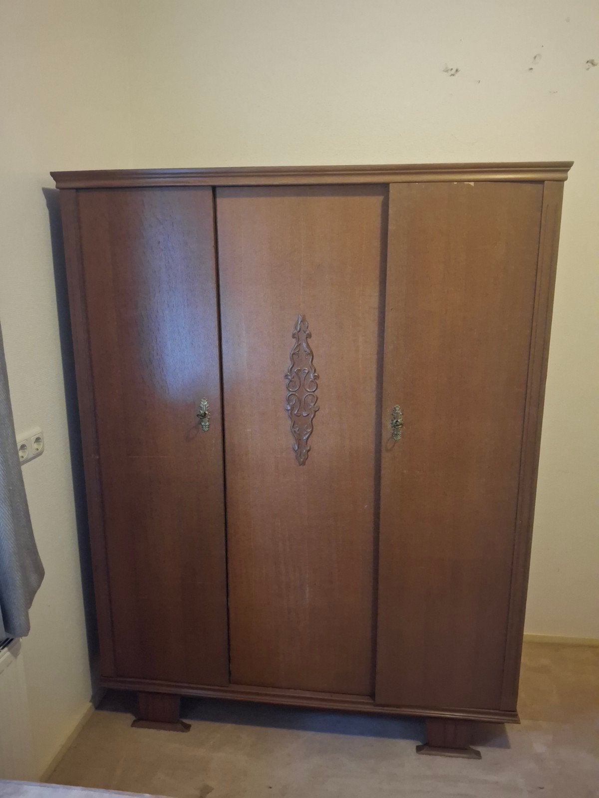 Vintage kledingkast, Ophalen, Gebruikt, 170 cm of meer