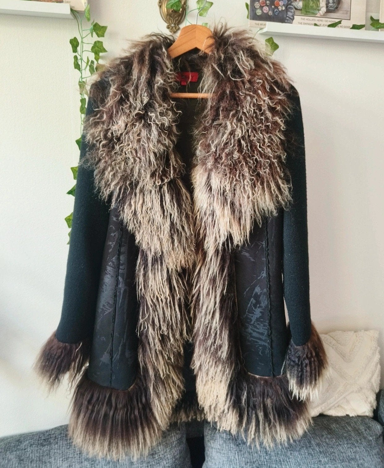 Penny Lane / Afghan coat, Ophalen of Verzenden, Zo goed als nieuw, Maat 38/40 (M), Bruin