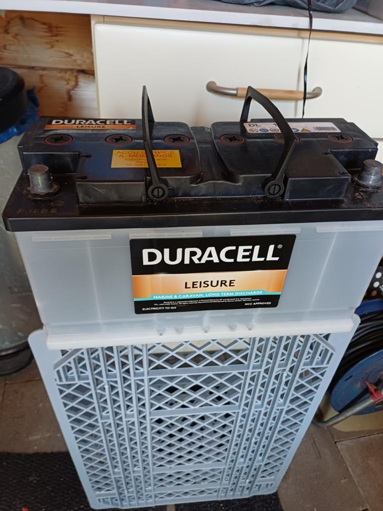 Duracell leisure 100 ah semi tractie accu, Ophalen, Nieuw