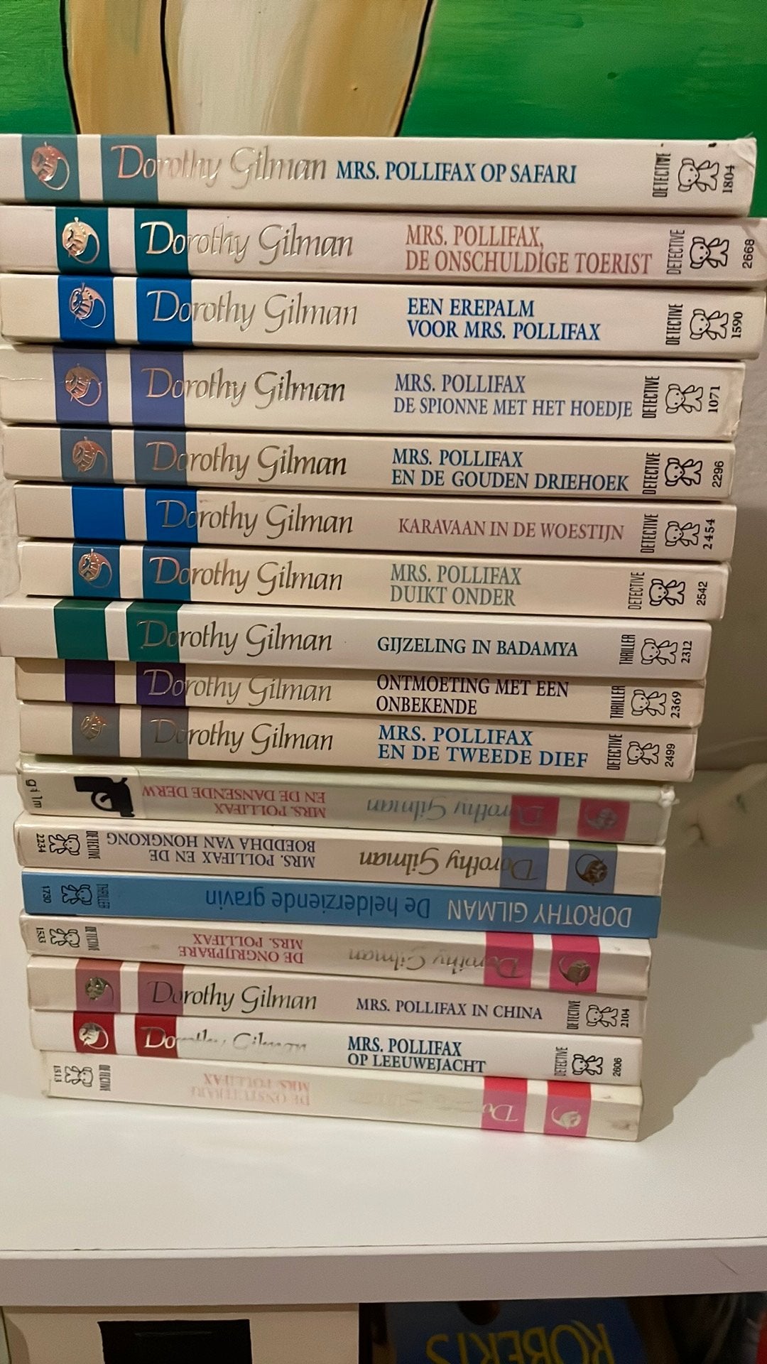 Mrs Pollifax, Dorothy Gilman. Complete serie, Boeken, Ophalen of Verzenden, Gelezen, Populaire fictie