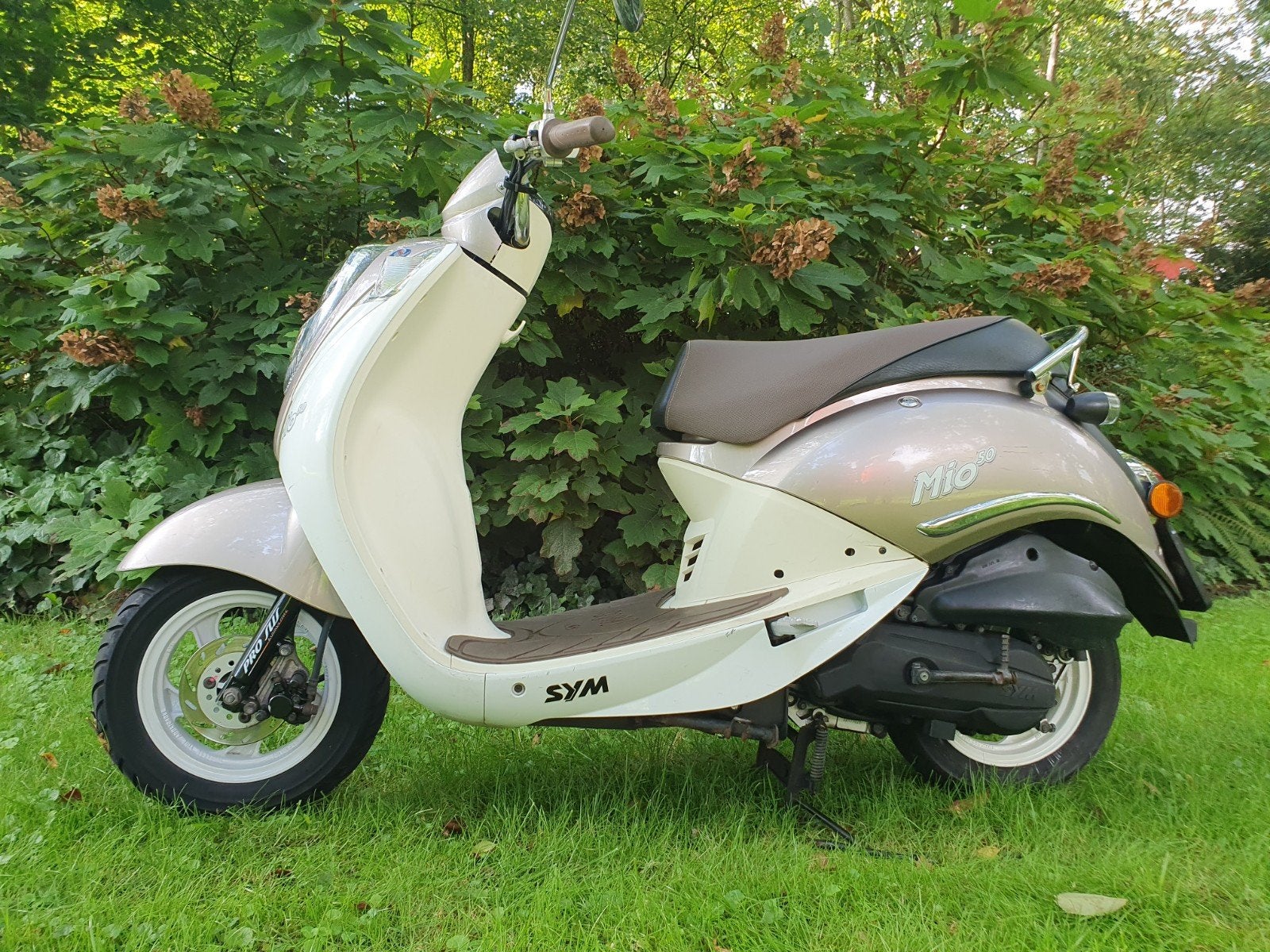 Super mooie Sym Mio50 in superstaat geel kenteken BJ 2015, Mio, Maximaal 45 km/u, Zo goed als nieuw, Benzine