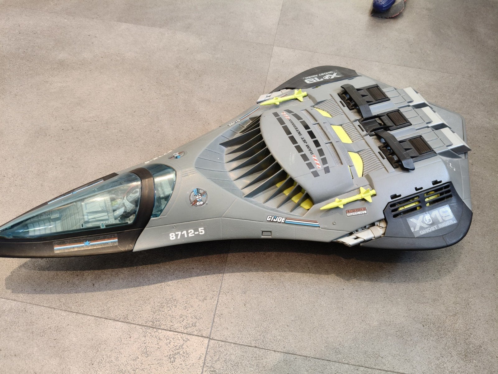 G.I. Joe X-19 Ghost Striker Vliegtuig Speelgoed, Ophalen of Verzenden, Gebruikt