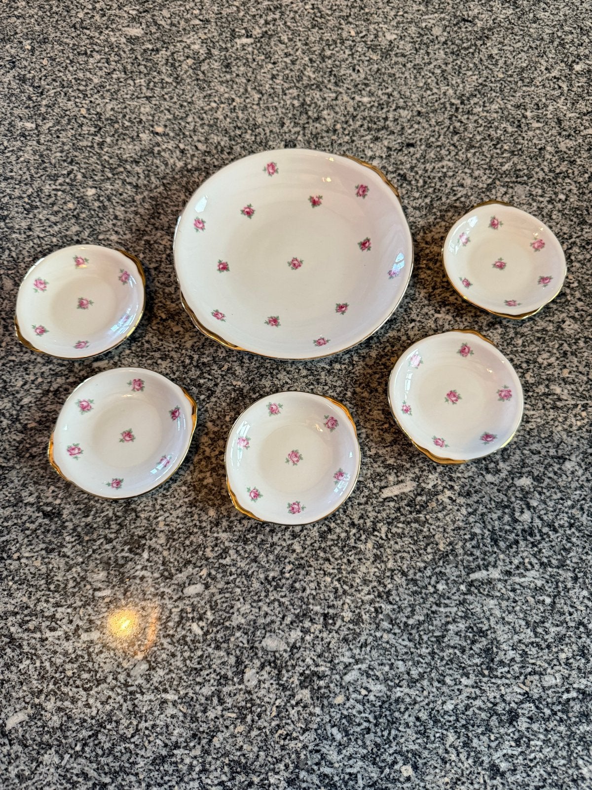 Vintage Johann Seltmann Vohenstrauß Petit Four Set, Verzenden