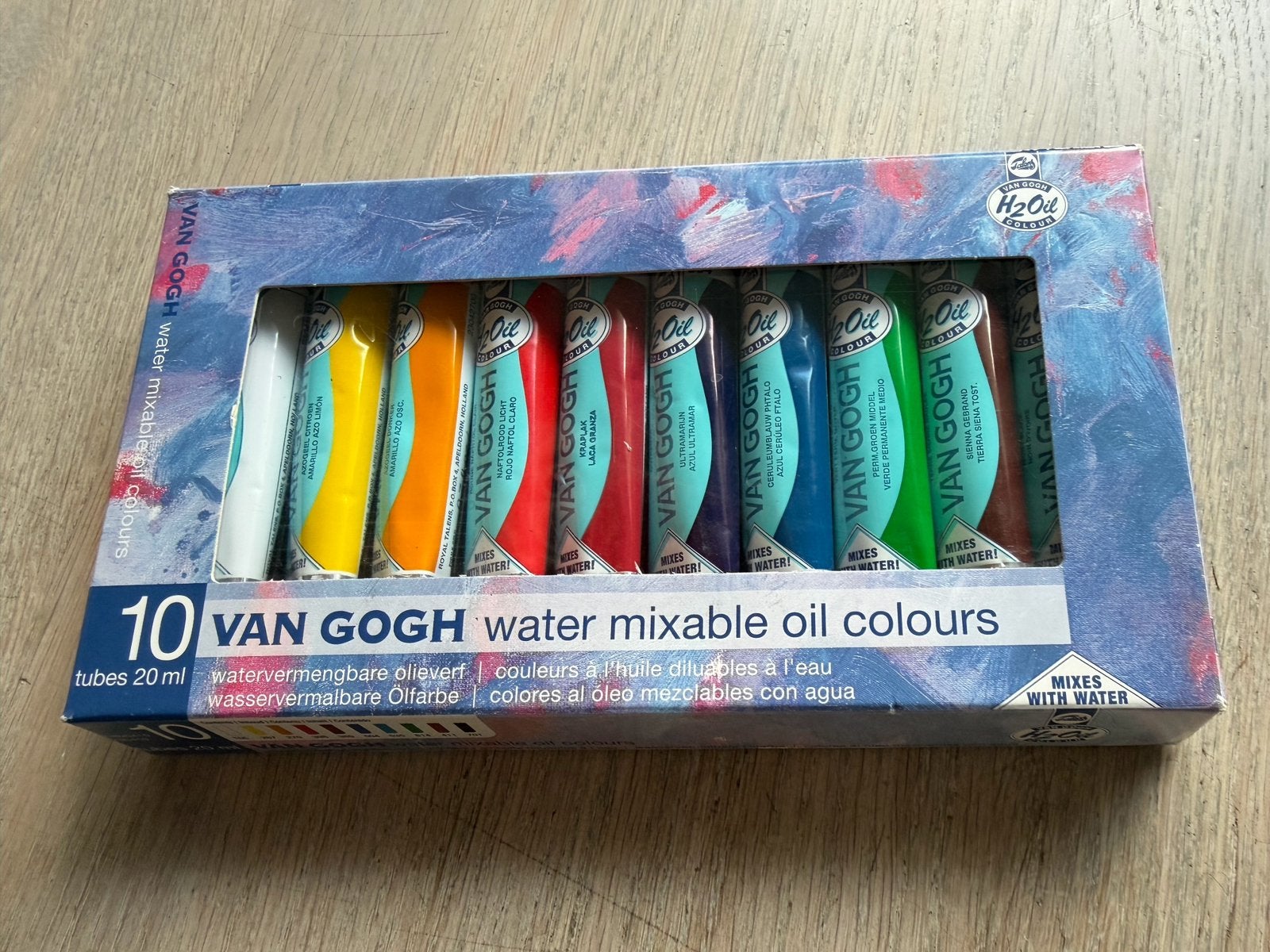 Nieuwe doos water vermengbare olieverf 20 ml tubes van Gogh, Verzenden, Zo goed als nieuw