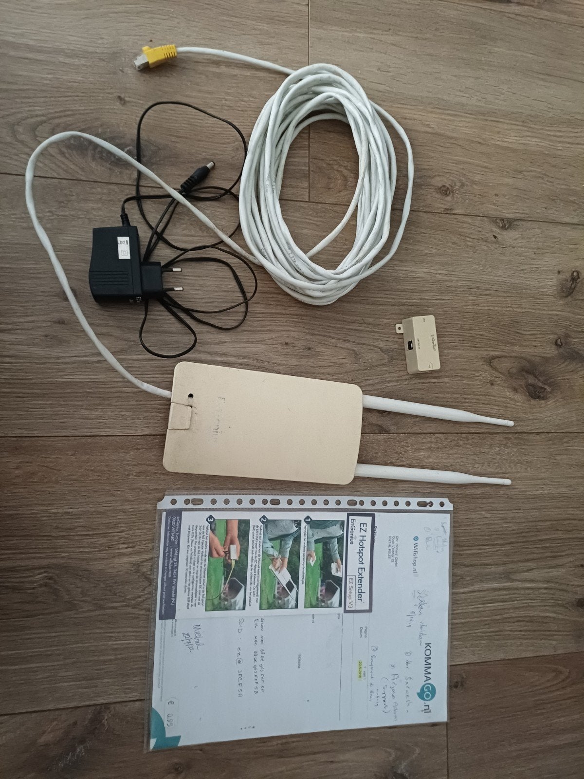 EZ Hotspot/WiFi Range Extender voor camping, Ophalen of Verzenden, Gebruikt, Router, EnGenius