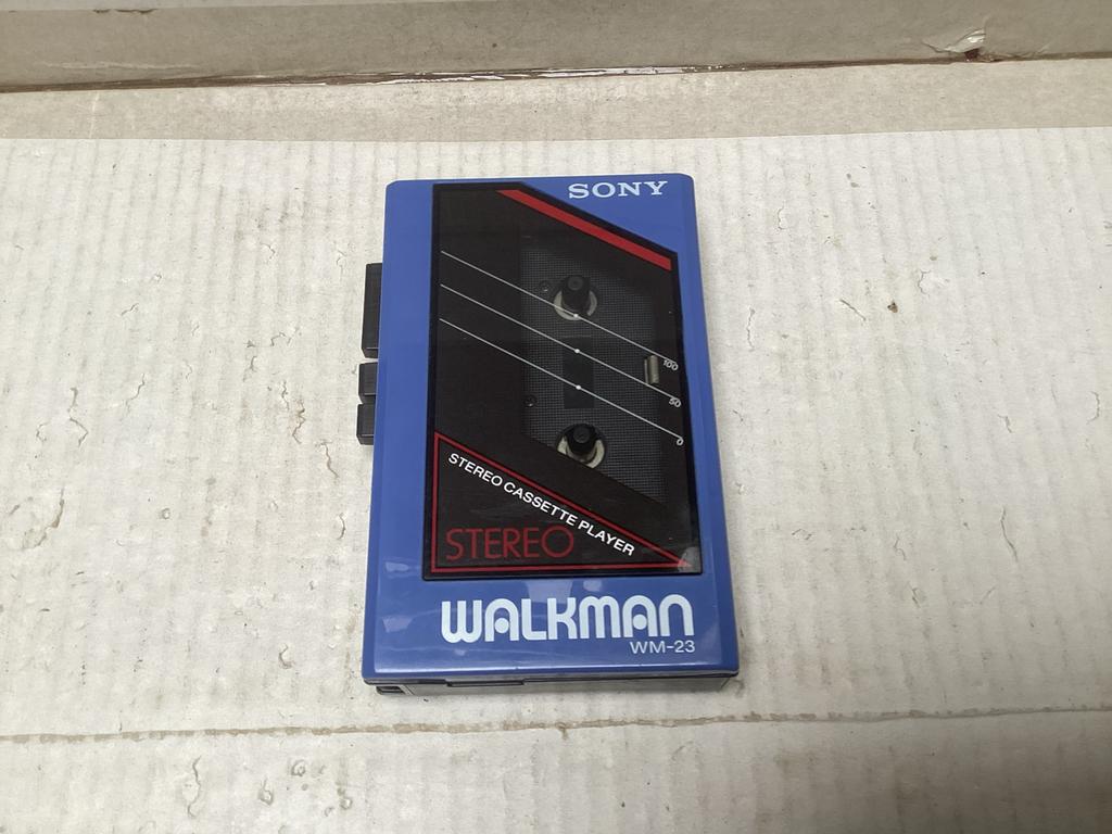 Sony Walkman WM-23, Ophalen, Walkman