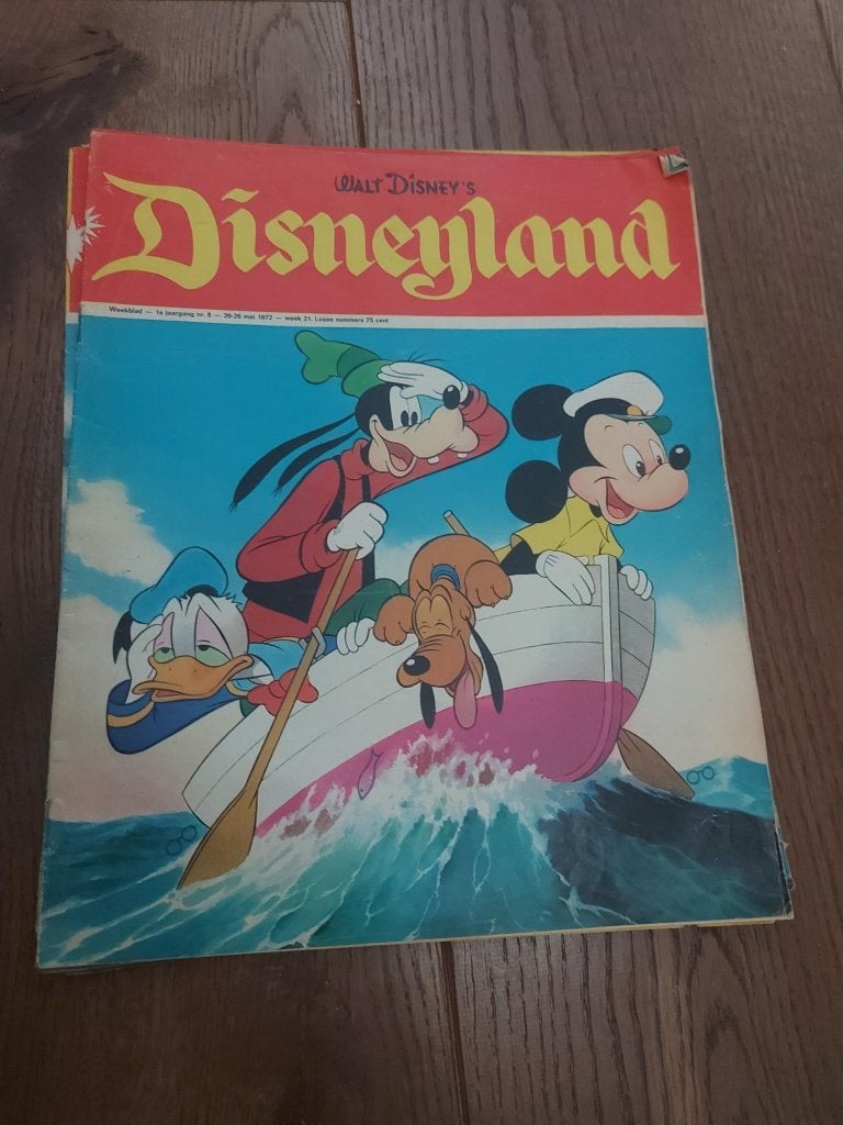 vintage Disney tijdschriften, Ophalen, 1960 tot 1980, Nederland, Tijdschrift
