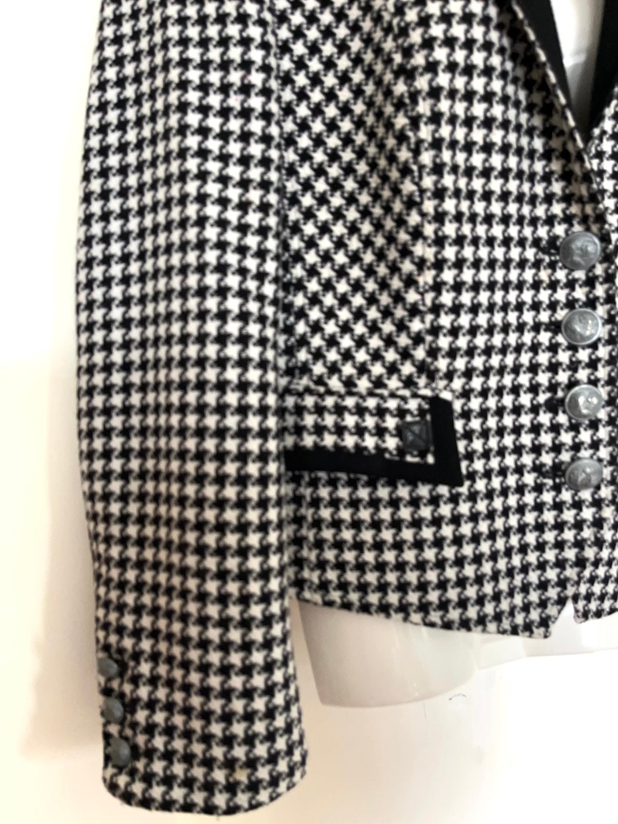 Scarva geblokt jasje maat 40, Kleding | Dames, Maat 38/40 (M), Zwart, Ophalen of Verzenden, Zo goed als nieuw