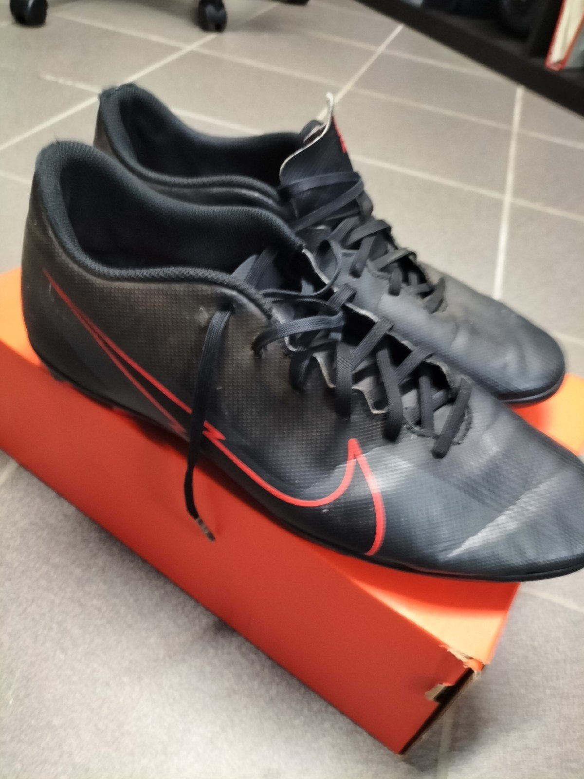 Nike Mercurial Voetbalschoenen - Maat 45, Ophalen of Verzenden, Gebruikt, Schoenen