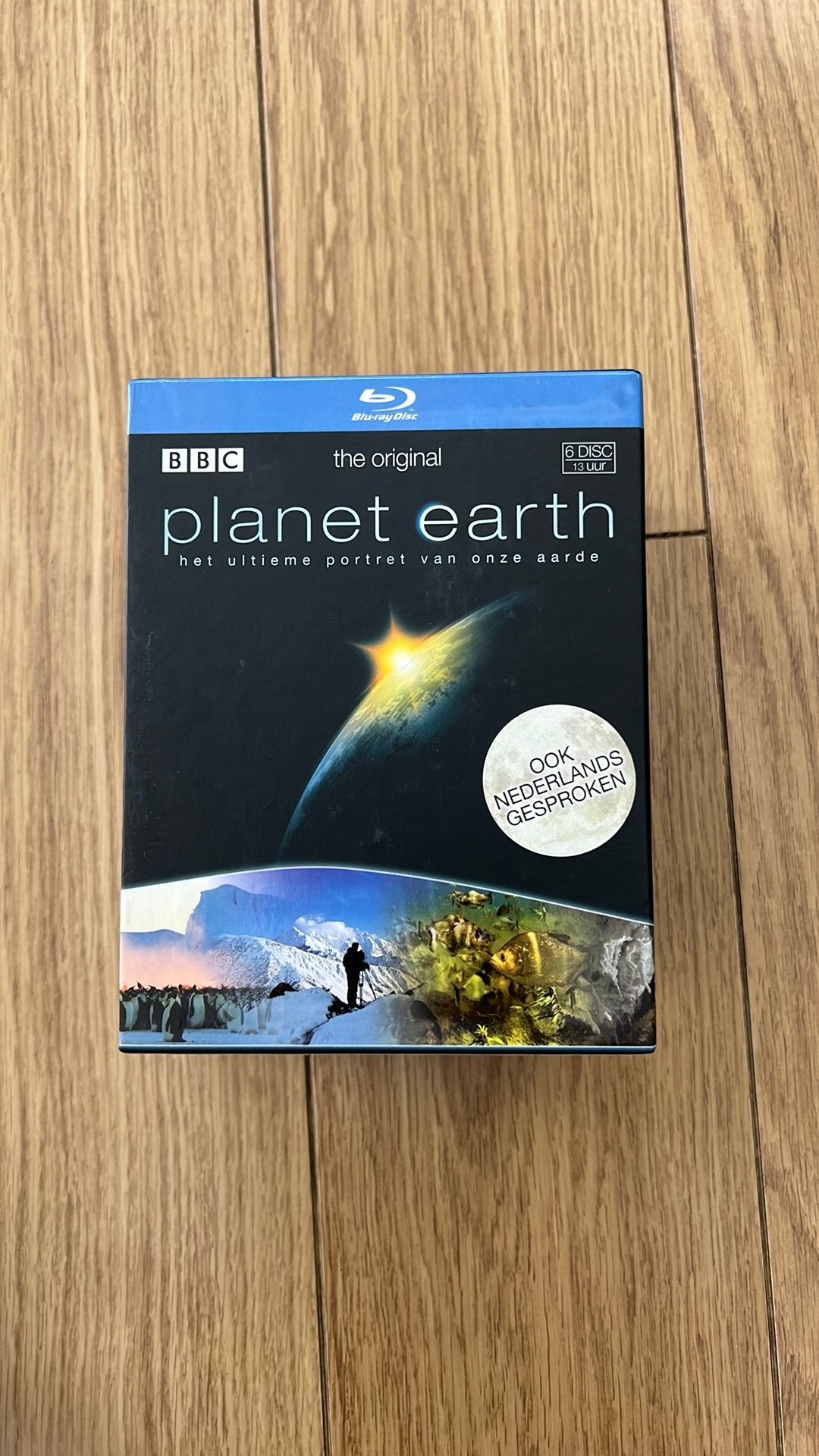 Planet earth Blu-ray disc, Alle leeftijden, Ophalen of Verzenden, Zo goed als nieuw, Natuur