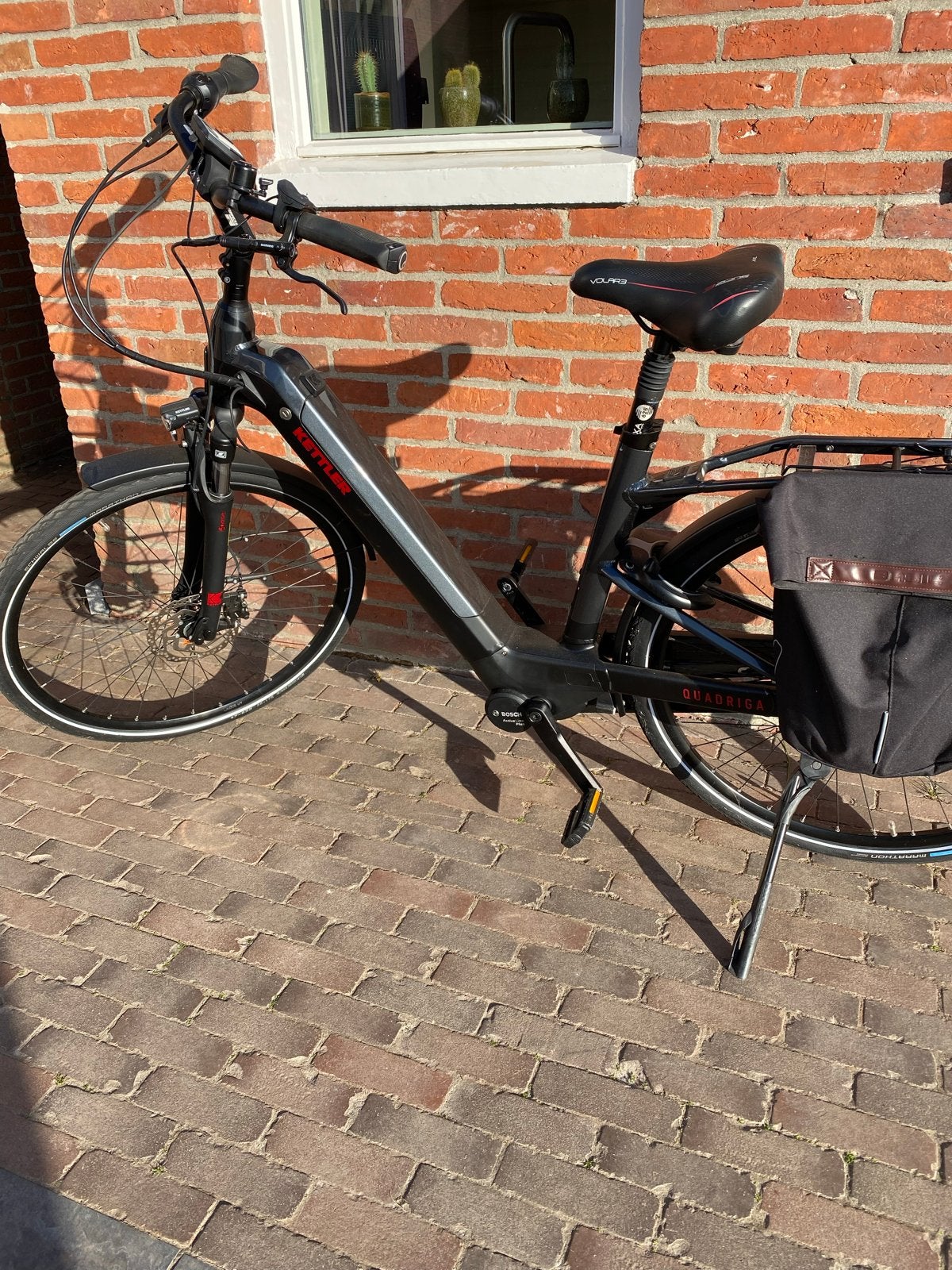 Kettler Quadriga E-bike met Bosch motor, Ophalen, Gebruikt, 50 km per accu of meer, Overige merken