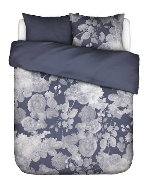 Essenza Dekbedovertrek 260 100% Satijn Katoen, Info@essenzahome.nl, Blauw, Essenza, Dekbedovertrek