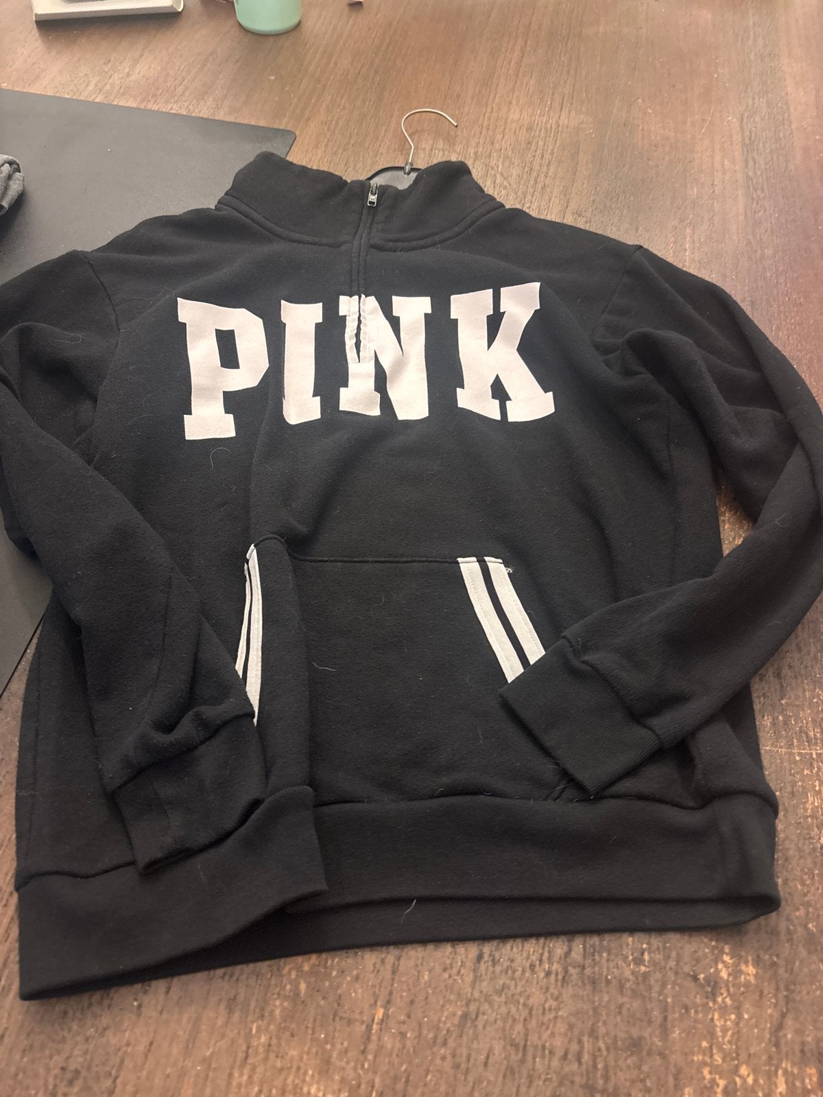 PINK Victoria's Secret sweater zwart maat S, Ophalen of Verzenden, Gedragen, Maat 36 (S), Zwart