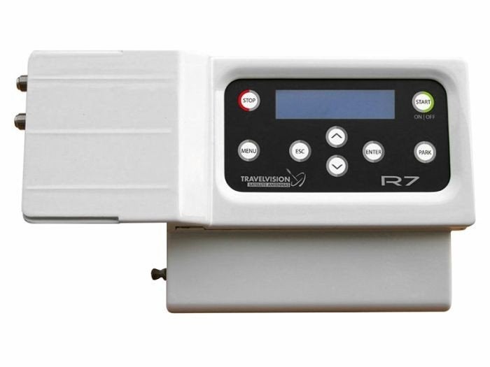 Vol automatische schotel Travel vision met 80 cm schotel., Caravans en Kamperen, Ophalen of Verzenden, Zo goed als nieuw