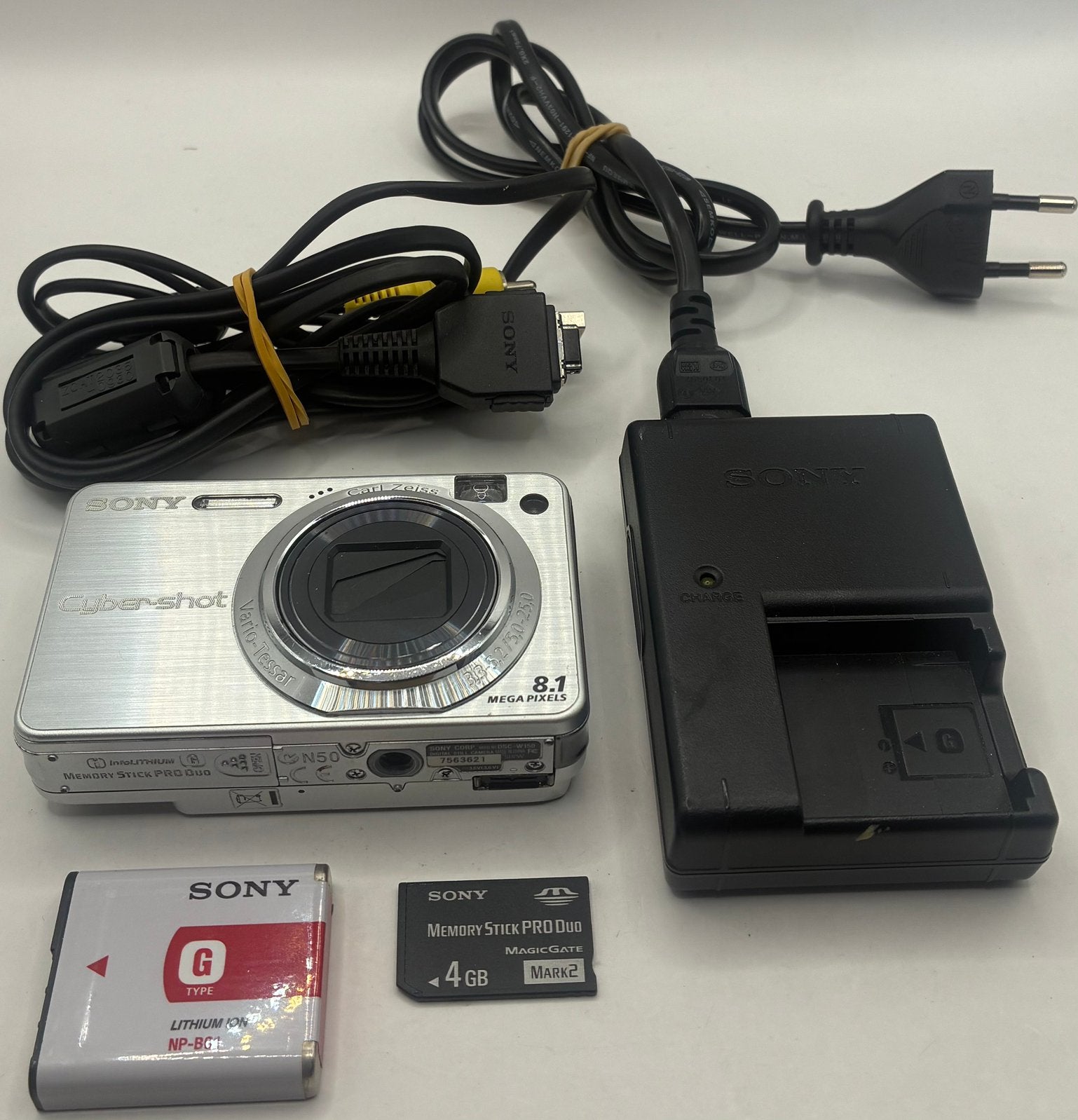Sony Cyber-shot DSC-W150 - compact camera, Ophalen of Verzenden, Zo goed als nieuw, Sony, 8 keer of meer