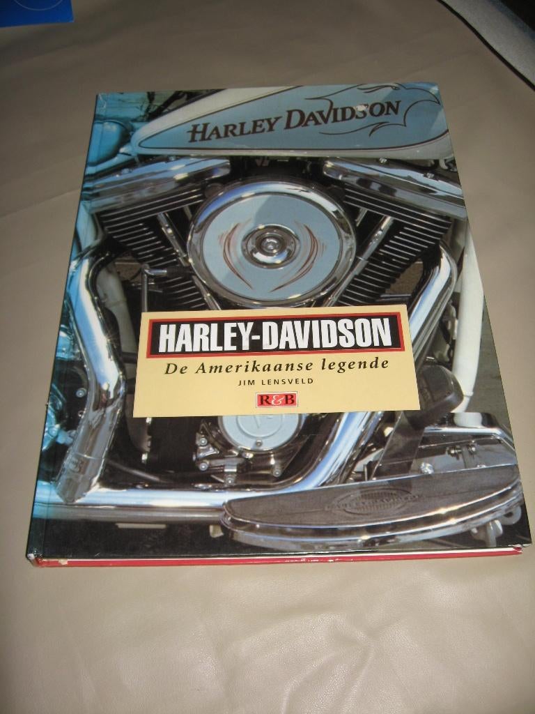 Groot Harley-Davidson boek DE AMERIKAANSE LEGENDE, Ophalen of Verzenden, Zo goed als nieuw, Merk of Model