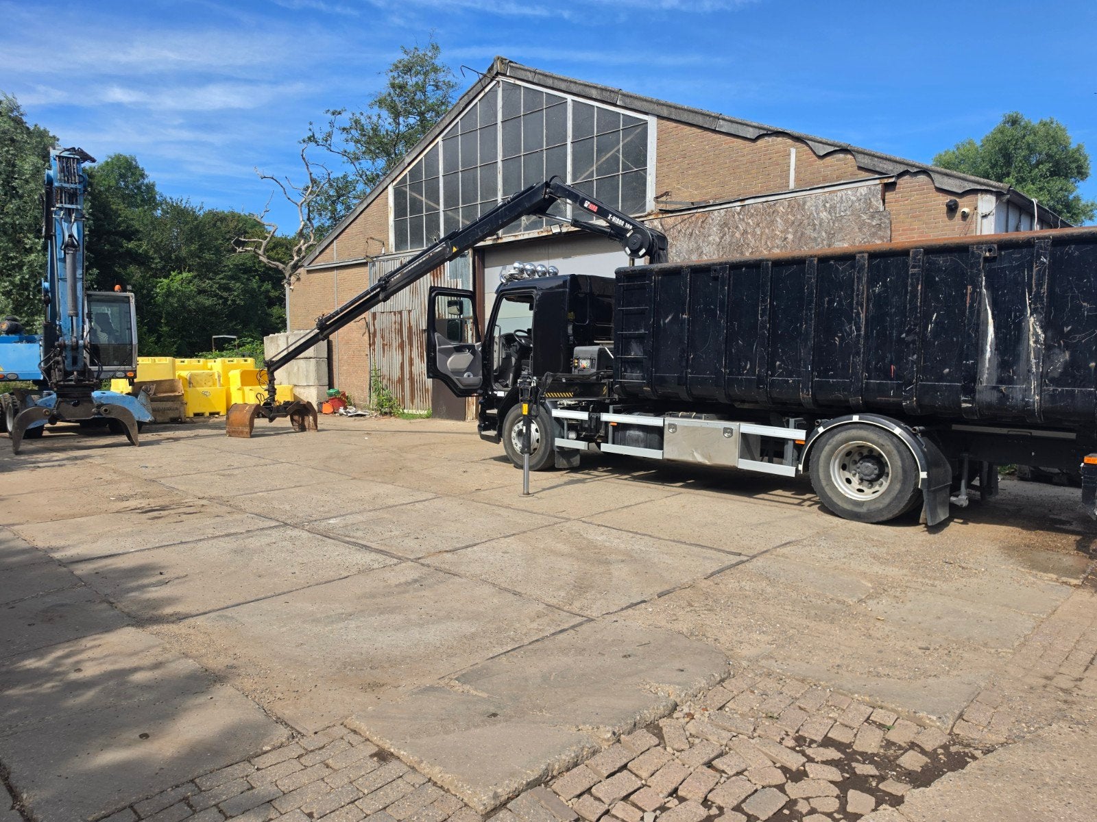 daf lf hiab 108 radiografisch bestuurd vrachtwagen, Auto's, Bedrijf, Te koop