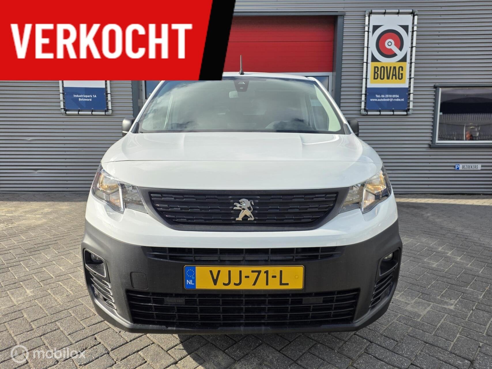 Peugeot Partner bestel 1.5 BlueHDI 46.000 km, Euro 6, 4 cilinders, Start-stop-systeem, Bedrijf