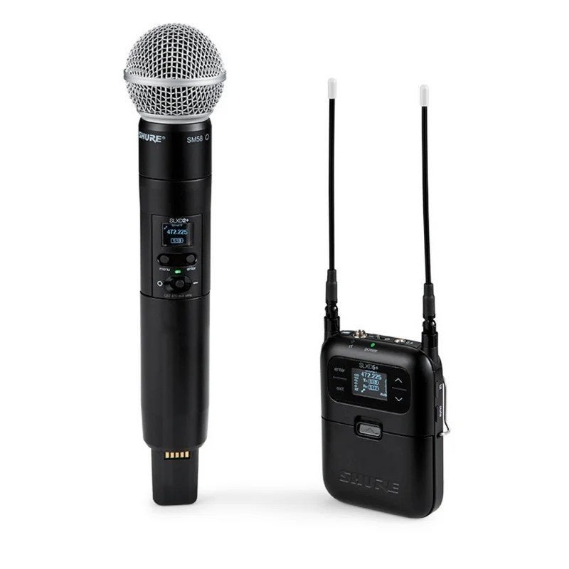 Shure SLXD25+/58 Draagbare SM58 microfoon set, Muziek en Instrumenten, Ophalen, Nieuw, Zangmicrofoon, Draadloos
