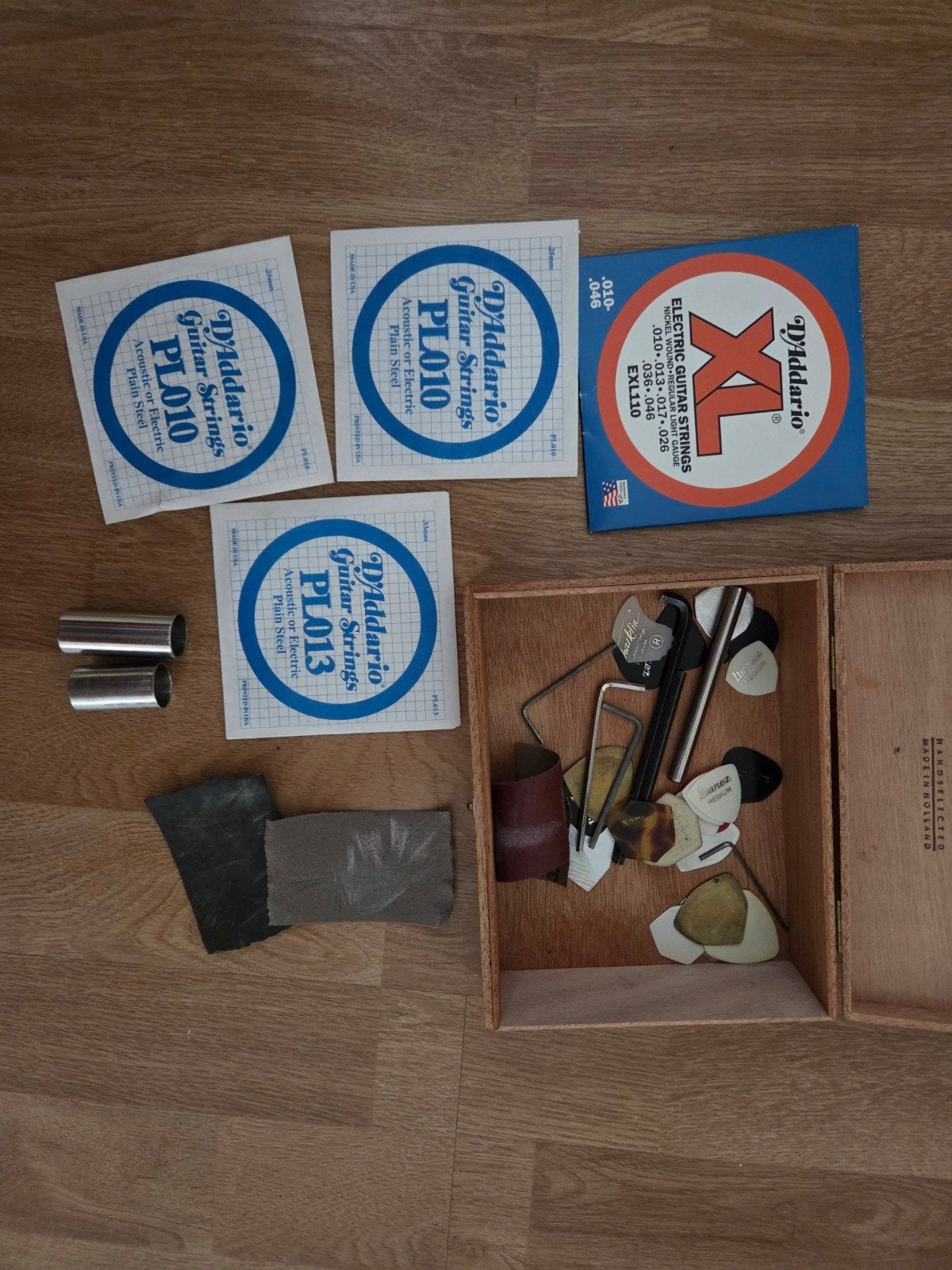 Gitaaraccessoires: snaren, plectrums, slides en meer, Ophalen of Verzenden, Gebruikt