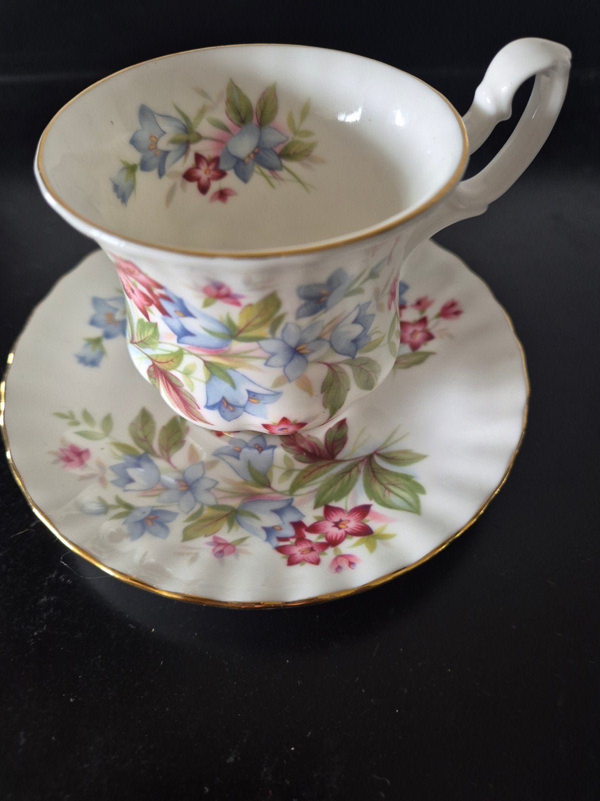 Bourton royal Albert porselein, Ophalen of Verzenden, Gebruikt, Porselein, Kop en/of schotel