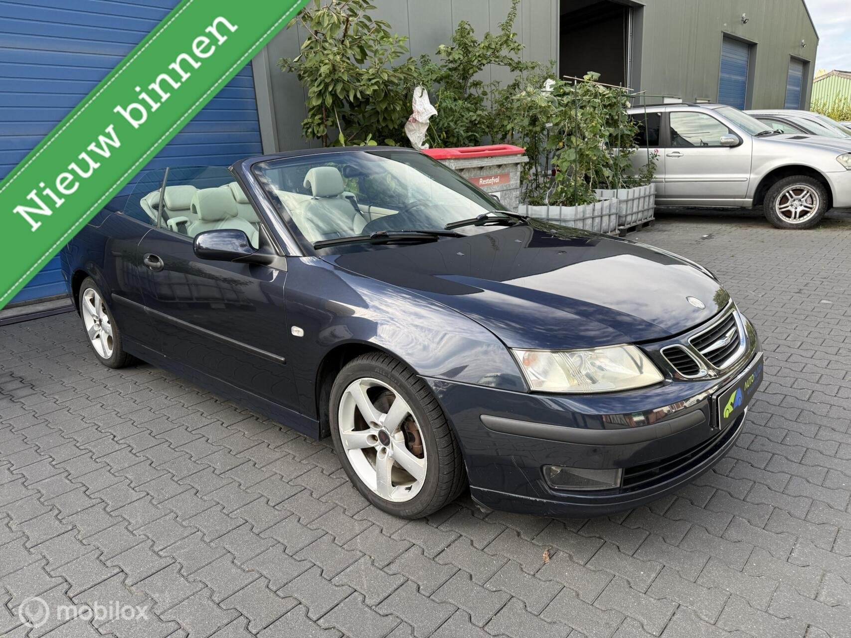 Saab 9-3 Cabrio 1.8t Linear, Auto's, Gebruikt, 4 cilinders, 4 stoelen, 10 km/l