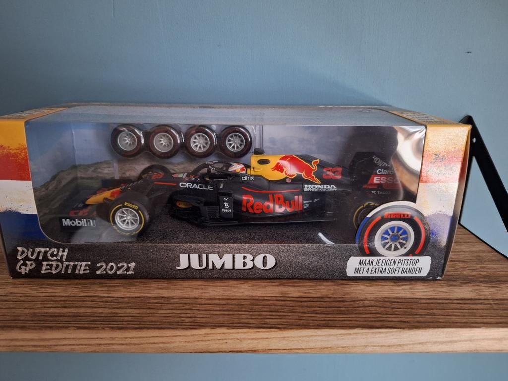 Max verstappen jumbo auto, Verzenden, Bburago