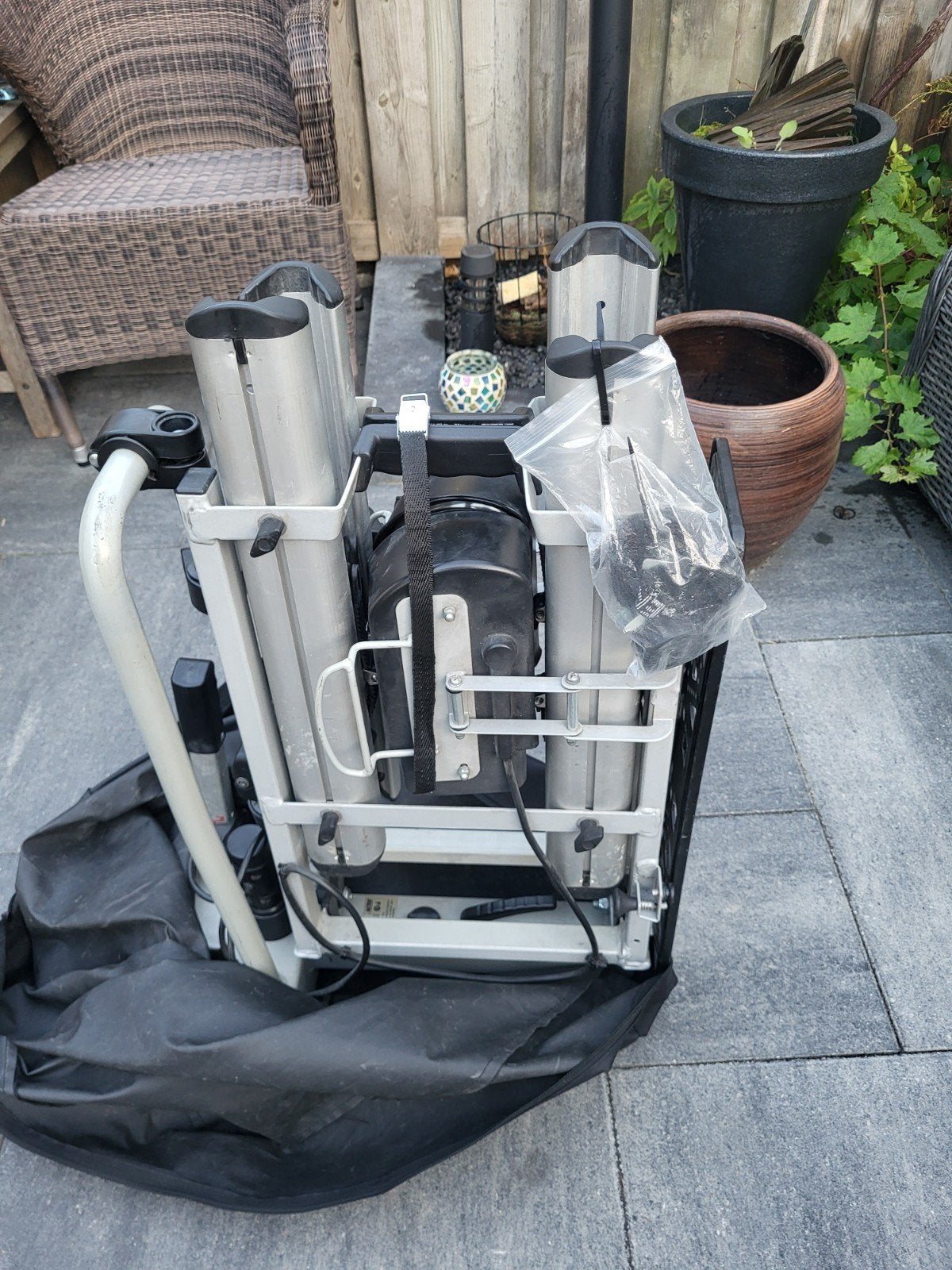 Pro user diamant fietsendrager, Auto diversen, Fietsendragers, Ophalen, Elektrische fiets, Zo goed als nieuw, 2 fietsen