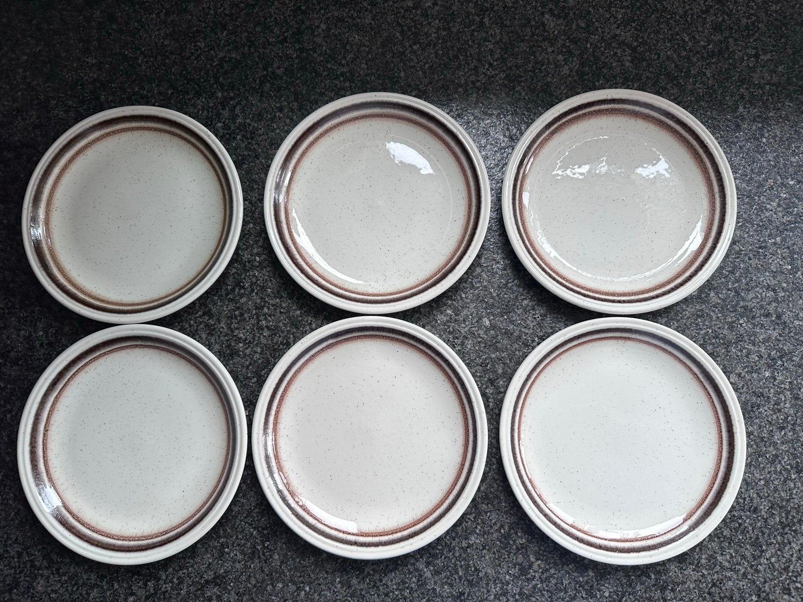 Set van 6 Biltons Ironstone Staffordshire England borden, Antiek en Kunst, Ophalen of Verzenden
