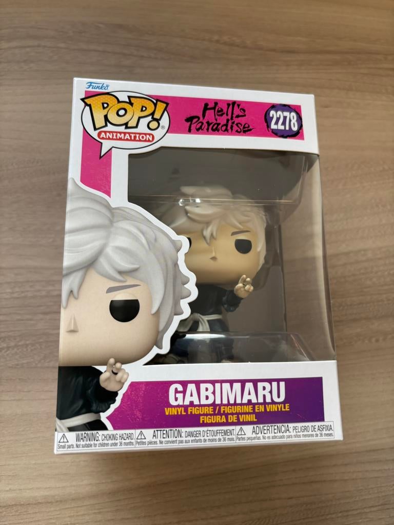 Funko Pop! Gabimaru #2278 – Hell’s Paradise Vinyl Figure, Funko Europe, Ophalen of Verzenden, Zo goed als nieuw, 4th floor, 1 Queen Caroline St, London W6 9YN, Verenigd Koninkrijk