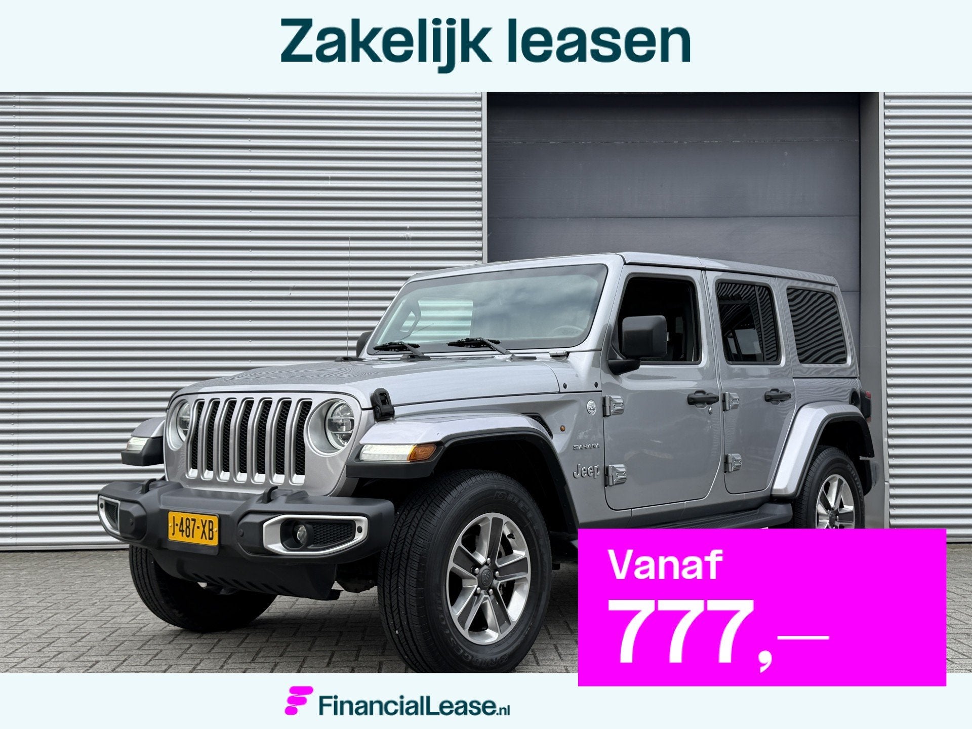 Jeep Wrangler Unlimited 3.6 Sahara I JL I Aut. I Hardtop I L, Automaat, Dealer onderhouden, 450 kg, Gebruikt