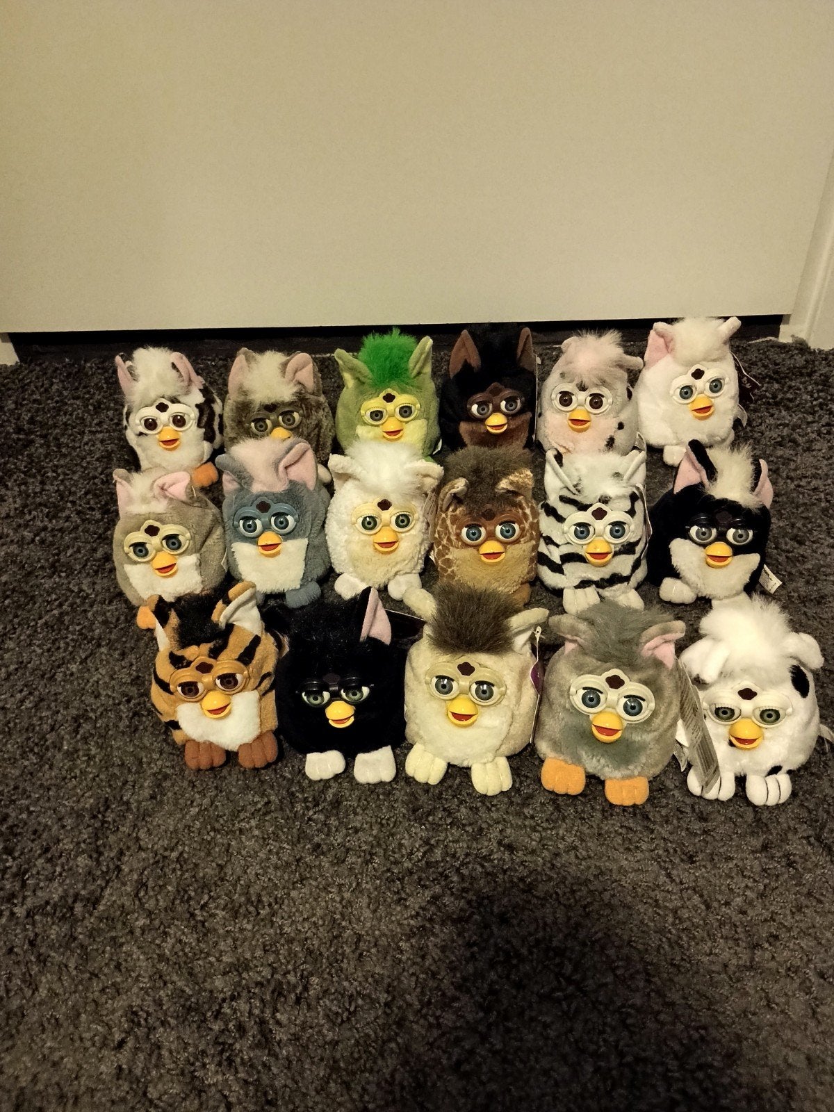 Grote collectie Furby buddies 17x, Gebruikt, Overige merken, Overige karakters, Overige typen