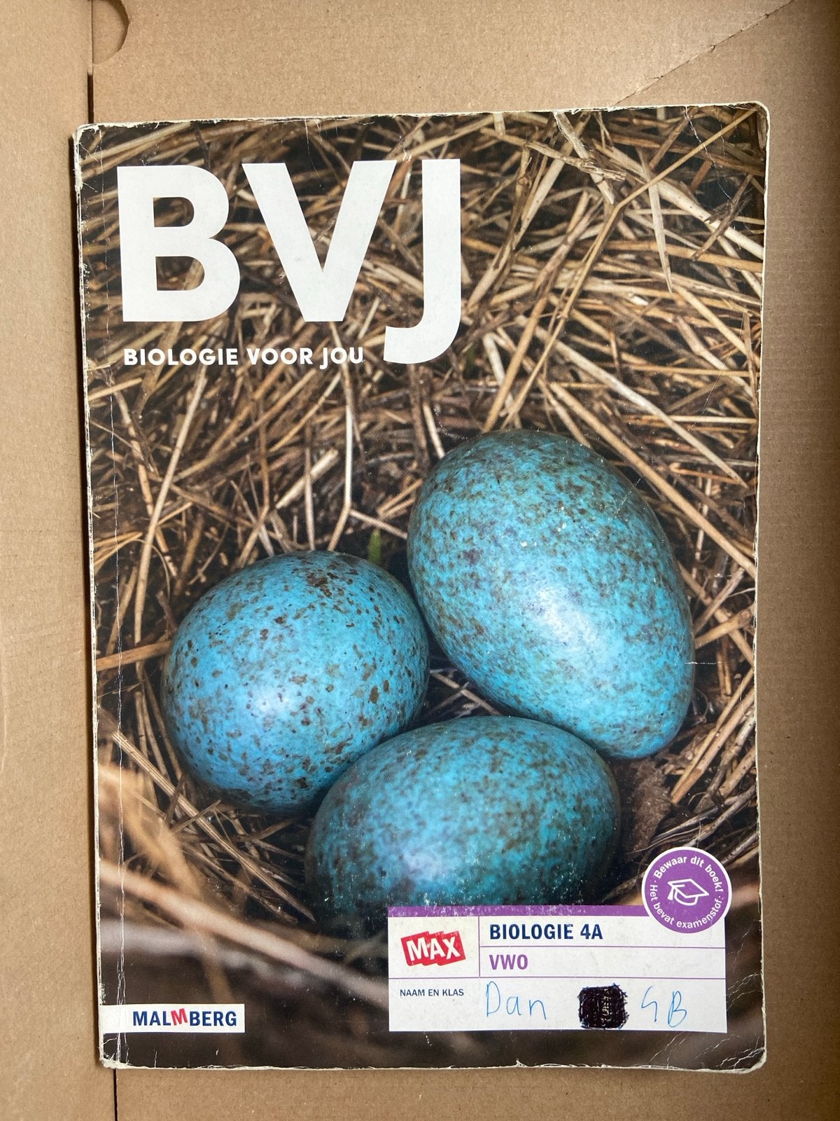 BVJ Biologie voor jou 4A VWO Malmberg, Boeken, Schoolboeken, Ophalen of Verzenden, Gelezen, VWO, Biologie