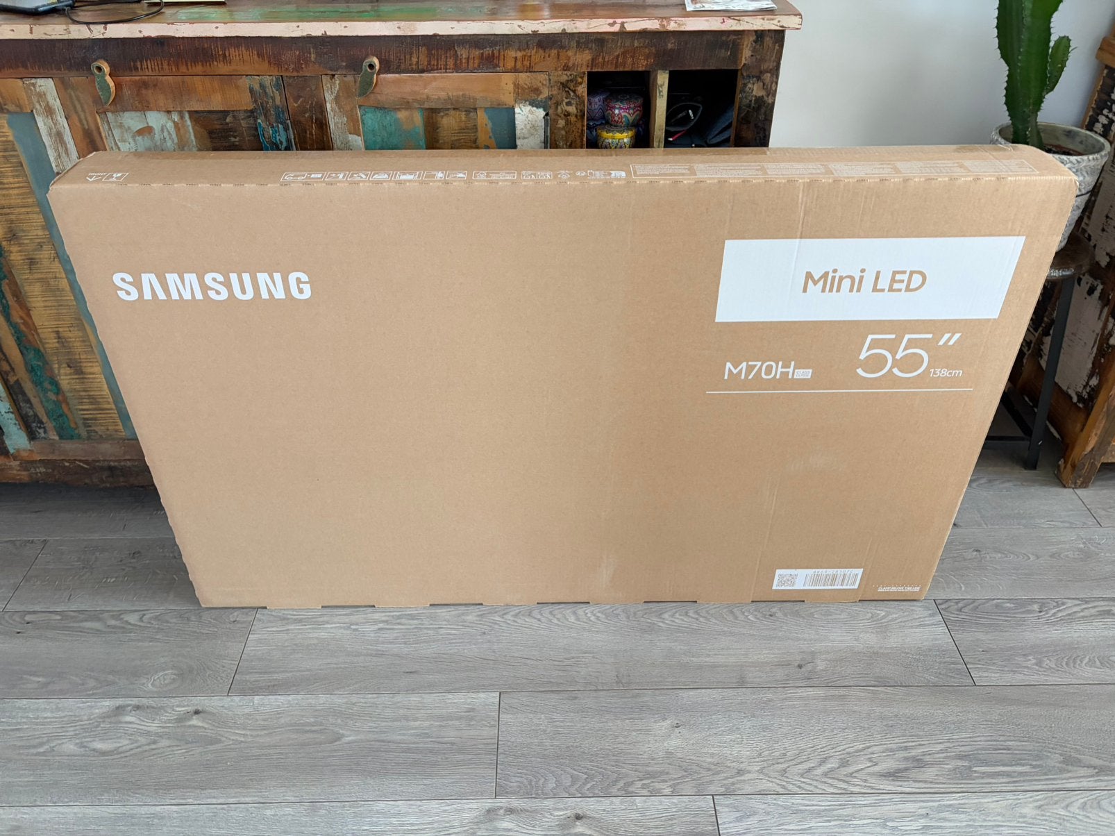 Samsung 55” mini led m74 4k vision al smart tv ( 2026 ), Ophalen, LED, 50 Hz, Nieuw