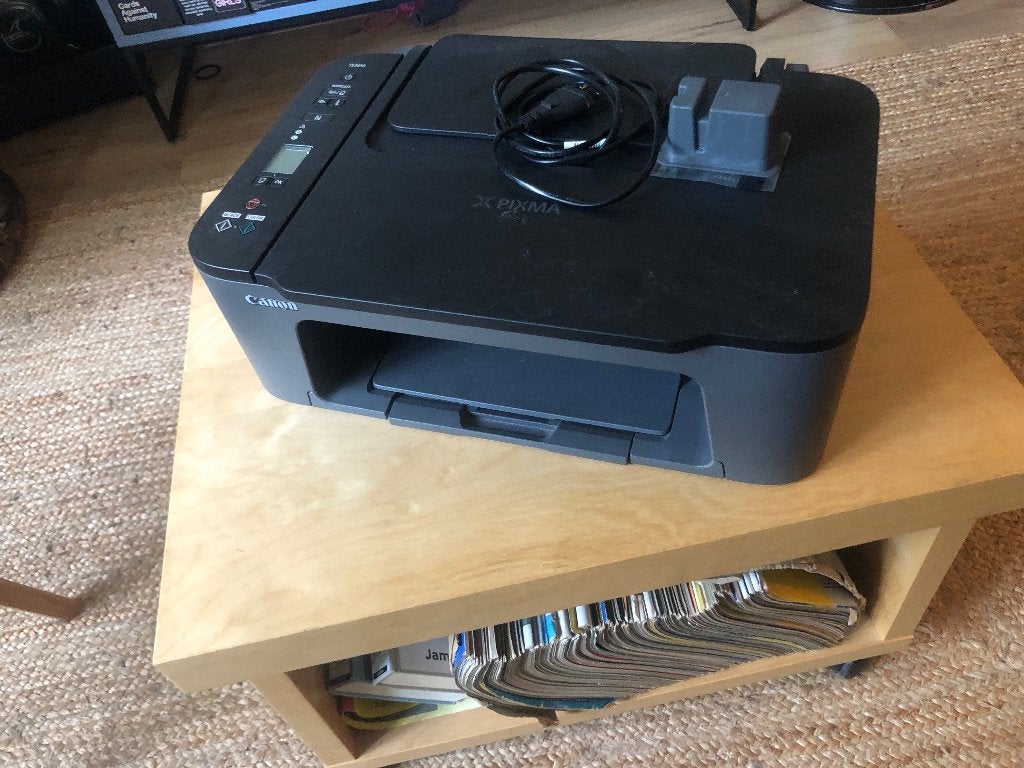 Canon PIXMA TS3450 Printer, Computers en Software, Printers, Ophalen, Inkjetprinter, All-in-one, Zo goed als nieuw