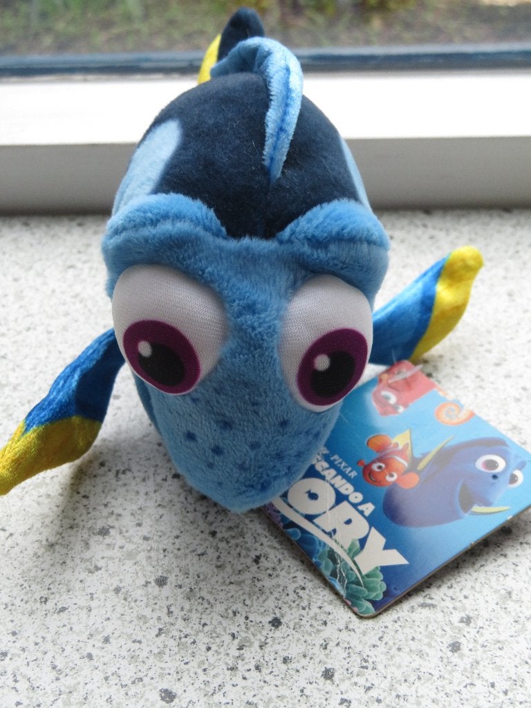 Disney vis vis van Finding Dory meet ca 18 cm breed, Ophalen of Verzenden, Overige figuren, Nieuw, Knuffel