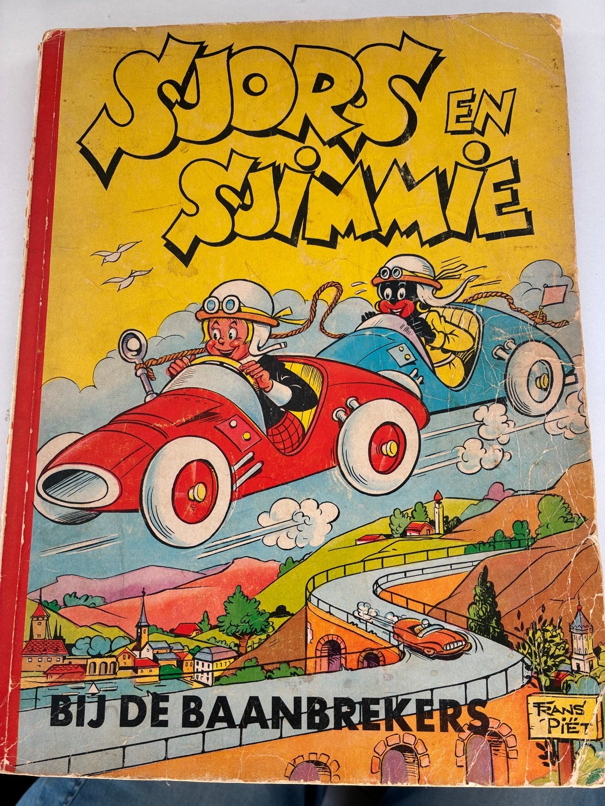 Sjors en Sjimmie bij de Baanbrekers (deel 19) - Frans Piët, Boeken, Eén stripboek, Ophalen of Verzenden, Gelezen