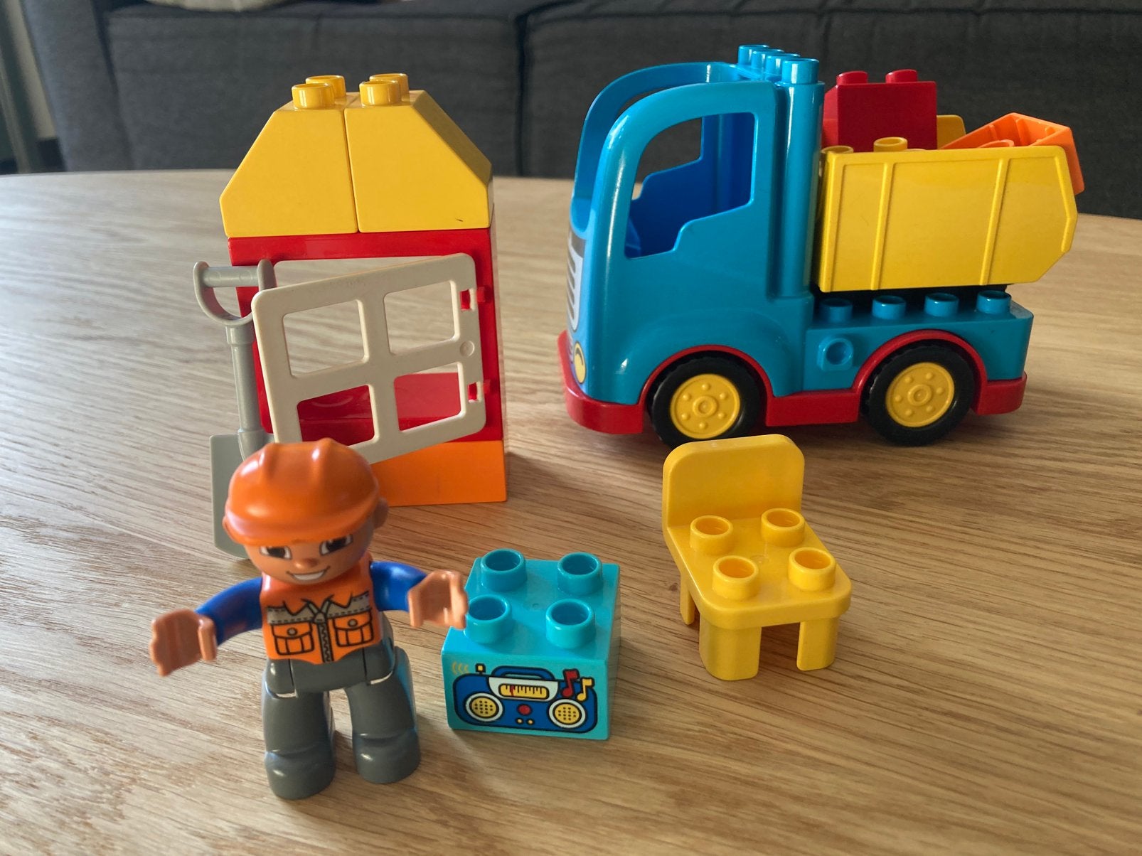 Lego Duplo kiepwagen / vrachtwagen (10529), Ophalen of Verzenden, Zo goed als nieuw, Duplo