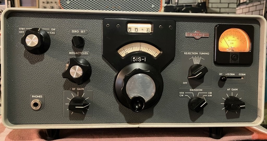 Collins 51S-1 HF ontvanger, Ophalen, Gebruikt, Ontvanger