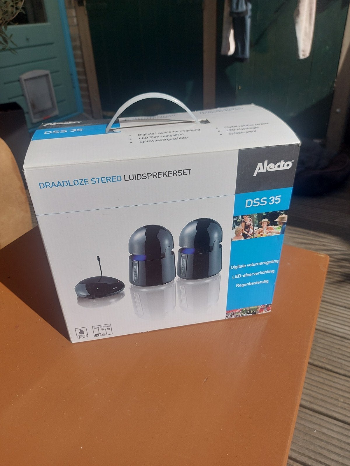 Alecto DSS 35 Draadloze Speakerset met Mood Light, Audio, Tv en Foto, Luidsprekers, Overige merken, Speakerset, Nieuw, Ophalen of Verzenden
